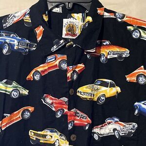 Max Boxxer USA Men's Chevrolet muscle car‎ Short Sleeve Shirt Size LG
